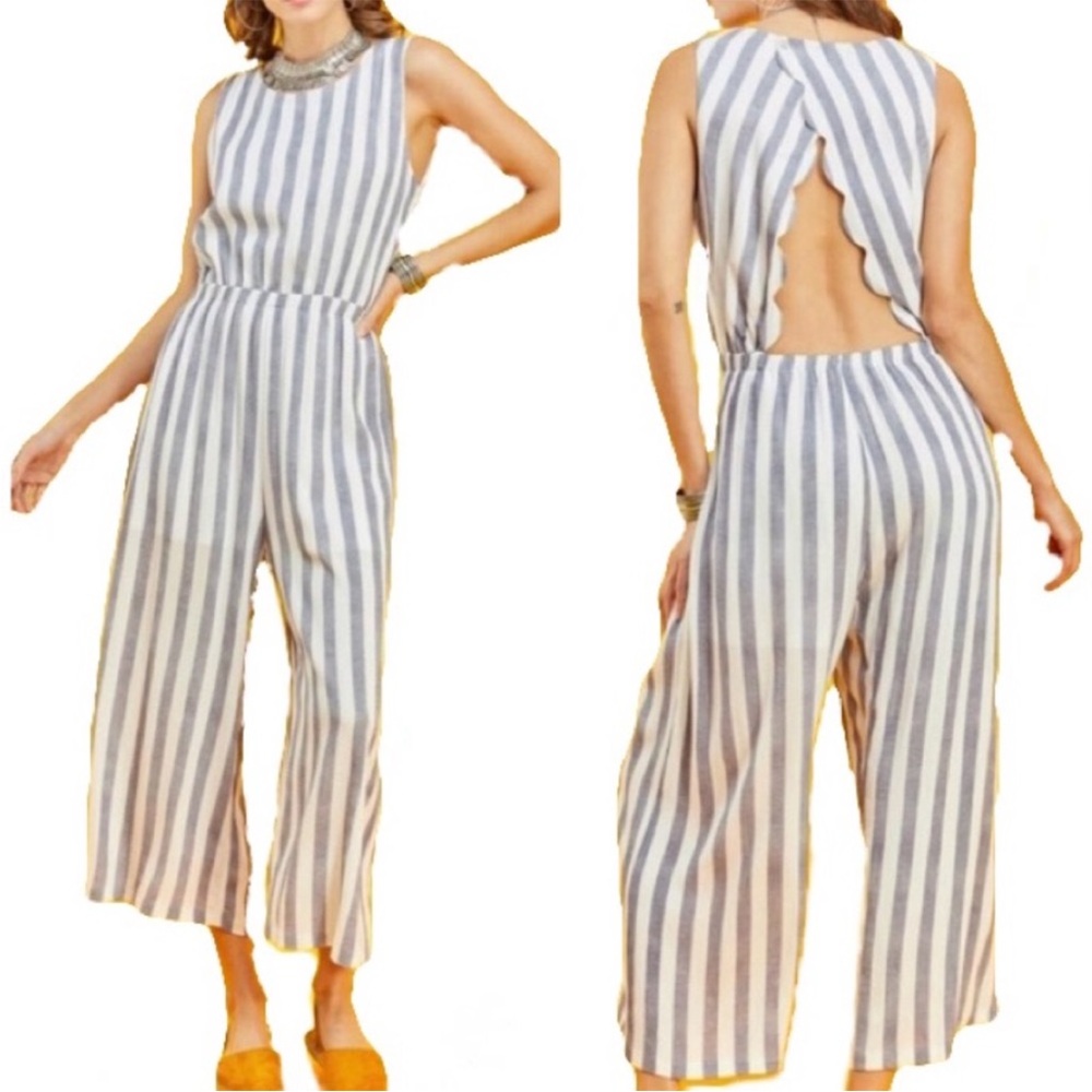 Entro Jumpsuit Size Large EUC